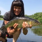 Four pound plus chub for Joanna O'Hara
